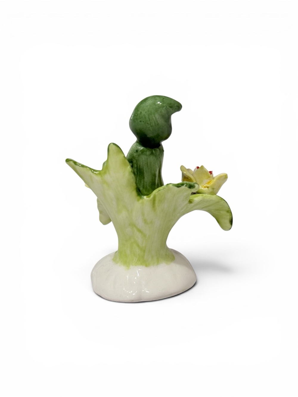 Vintage Napcoware Bone China Elf Pixie from "Flower of the Month" - Picture 3 of 12